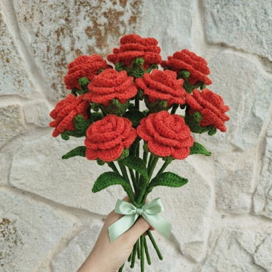 Ramos de flores tejidas - 3/6