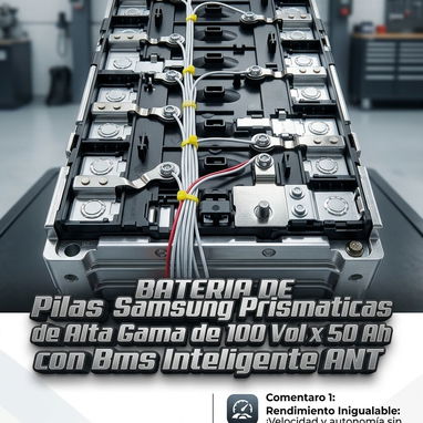 BATERIA SAMSUNG D' CELDAS PRISMATICAS DE 1️⃣0️⃣0️⃣ Vol x 5️⃣0️⃣ Ah.... Wa.me/+5354260323 ... - Img 123657053