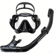 Máscaras de bucear un vidrio panorámico y Snorkel - Img 51694505