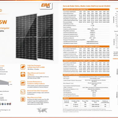 Paneles Solares 645W Bifaciales - 3/3