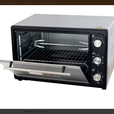 Horno Eléctrico 45 Litros con Asador y bandeja marca PREMIER potencia 1600 W precio 200 USD Transporte Incluido - Img 126172601