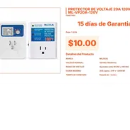 Protector Milexus ML-VP20A-120V de 20 Amperios para Motores 2HP VPT#-0254 - Img 55666861