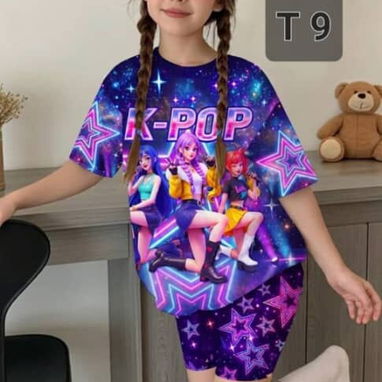 Ropa de niña temática guerreras Kpop - 6/8