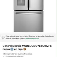 Refrigerador General Electric MODEL GE GYE21JYMFS Nuevos en caja - Img 55703397