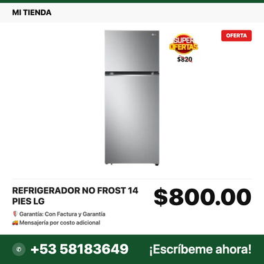 🧊 ¡REFRIGERADORES NUEVOS DE PAQUETE! ❄️ CON FACTURA Y GARANTÍa 🥩🍓 - Img 118102807