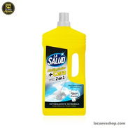 Abrillantador de pisos con cera La Salud 2 en 1 — 1 litro - Img 58210864
