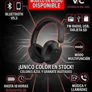 Auricular Bluetooth + Mic (Negro) — 💲30 USD - Img 55782303