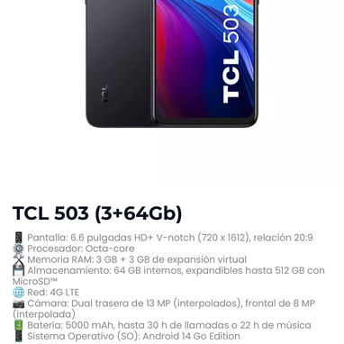 Teléfono nuevos en caja km-0 - Img 122514125