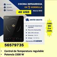 FG-COCINA INFRARROJA de una Hornilla / 56579735/(USD-MN-Eur-Zelle)/Garantía 6m/ENVÍO GRATIS - Img 53929551
