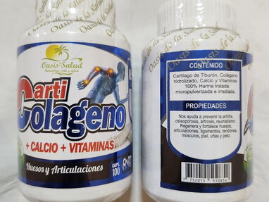 Colageno Hidrolizado pomo 100 cápsulas natural 52841235 - Img 56656661