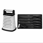 Set de cuchillos +rallador de cocina - Img 55794088