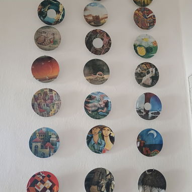 Colección de artex con plásticos de café. - 3/3
