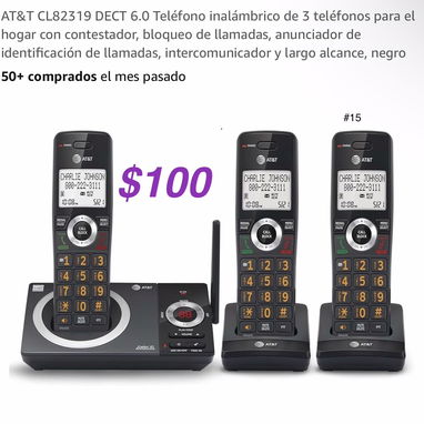 OFERTA EN INALAMBRICOS. DESDE 1 BASE HASTA 5 BASES. VARIEDAD DE MARCAS Y MODELOS PREMIUMS - Img 116651291