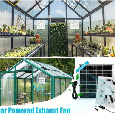 Extractor ventilador solar de 8 pulgadas - Img 123514754