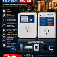 ⚡ 110V-20A ⚡PROTECTOR DE VOLTAJE MILEXUS 110V - 20A. SERVICIO DE ENTREGA CON FACTURA Y GARANTÍA. 📲 54833699 - Img 57015639