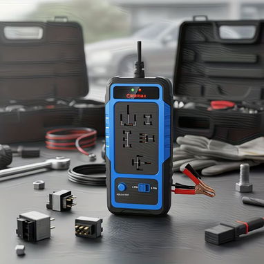 Comprobador de Relays (Relés) para autos y motos 12 y 24 v. Herramienta de Diagnóstico de Sistema Eléctrico Portátil - Img 118487837