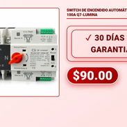SWITCH DE ENCENDIDO AUTOMÁTICO 4 VÍAS - 100A Q7-LUMINA - Img 58214207