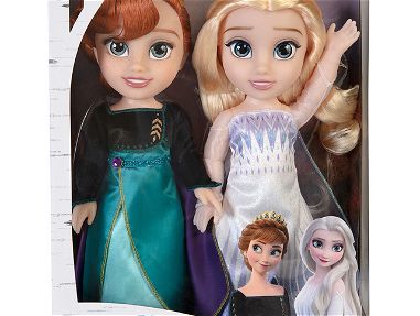 Set de 2 Muñecas Frozen II Muñecas Reina Anna Y Elsa Reina de la Nieves, Juego de 2 Piezas Nuevas en Caja - Img 54987475