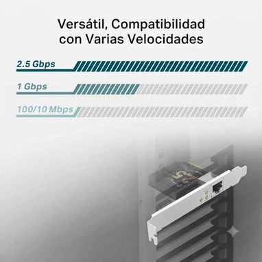Tarjeta de Red PCIe TP-Link TX201 2.5 Gbps – Máximo rendimiento para tu PC 🌐 - Img 125158013