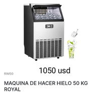 Maquina para hacer hielo Royal de 50 kg - Img 55873687