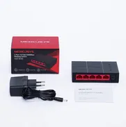 MERCUSYS  - - 5 PUERTOS @ GIGALAN /RJ45/PLUG and Play _Switch 5 PTOS 10/100/1000 _ MS105G  _ 59361697 _NUEVO EN SU CAJA - Img 50304392