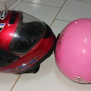 Se venden 2 cascos integrales certificados. Talla M/L - Img 57546491