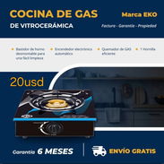 Cocina de gas de vitrocerámica - Img 54608218