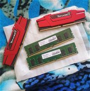Ram DDR4 8gb cada 1(rojas) DDR3 8gb cada, me ajusto. 53470546 - Img 45862561