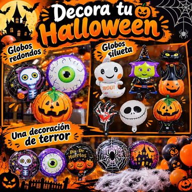 Halloween, disfraz, caretas, Decoración - 3/7