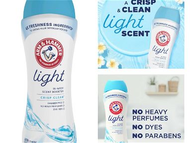 Productos para lavar ropa: detergentes y aromatizantes en polvo, Perlas, cristales y cápsulas Oxi clean, Gain, Downy,etc - Img 67648582