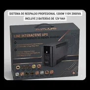 NO ESPERES MÁS Y COMPRATE TU BACKUP DE GRAN CALIDAD 110V 10 PUERTOS 2000VA 1200 W NUEVO EN CAJA - Img 56756051