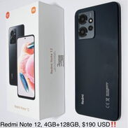 Celular Xiaomi Redmi Note 12, (4GB+128GB), nuevo en su caja. Precio: $190 USD‼️ - Img 45816415