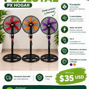 🌬️ VENTILADOR DE PEDESTAL PX HOGAR | 💵 $35 USD - Img 57776506