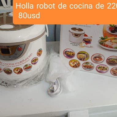 En venta estos electrodomésticos nuevos de 220vol int al pv 58218008 Ventilador Holla arrosera Aspiradora recargable - Img 120017600