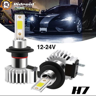 Vendo lo mejor en luces LED de carretera modelos H1 H3 HB3 H4 H7 H8 H11 9005 9006 880 de 12 y 24volt para autos motos - Img 118991755
