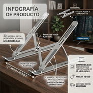 Soporte para laptop hasta 15.6 pulgadas - Img 56758871