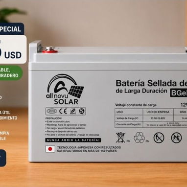 Baterías de gel totalmente nuevas - Img 122998466