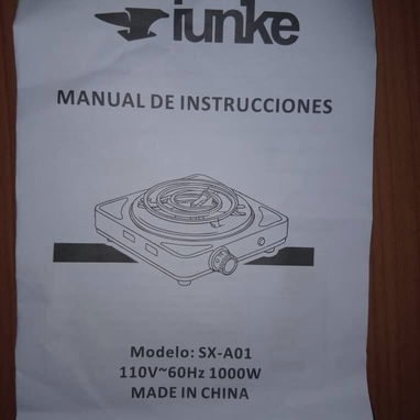 🔥 COCINA ELÉCTRICA IUNKE 1000W - Img 123570258