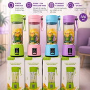 15usd🍍🍎🥕OFERTA‼️‼️‼️ Batidora recargable 380 ml - Img 57965313