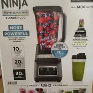 Vendo batidora NINJA nueva 2 en 1 potencia 1200 watts tritura hielo - Img 50419773