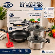 Juego de calderos aluminio - Img 58178628