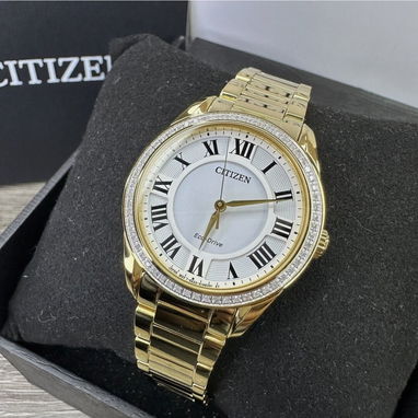 CITIZEN ECODRIVE AREZZO DE MUJER (EM0882-59A) DORADO CON PIEDRAS DE 32MM ,CRISTAL DE ZAFIRO Y ACERO INOXIDABLE 58049738 - Img 106054297