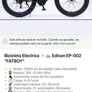 Bicicleta eléctrica Edison - Img 54567926
