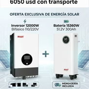 Kit de 12 con 15 kwh must y 12 paneles de 595 watt, yoathali 💯 - Img 58014215