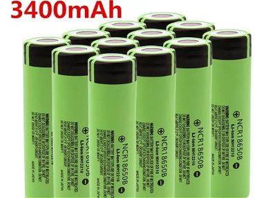 Baterias de litio panasonic 3400mh 18650 original - Img 48638703