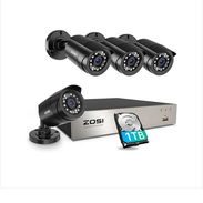 Kid de Sistema de Cámaras Zosi 4 cámaras,disco duro 1 TB,sellado en caja - Img 54343363