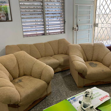 Se vende juego de sala de uso . En perfecto estado - Img 123719712