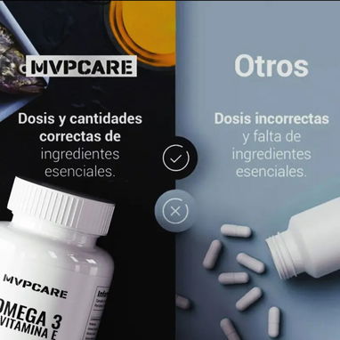Omega 3 y Vitamina E./ 100 cápsulas - Img 123093491