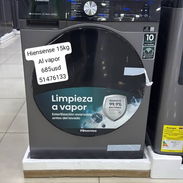 Lavadora hiensense con secado vapor 15kg - Img 58301945