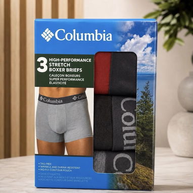 CALZONCILLOS COLUMBIA PACK 3 BOXER - 4/7